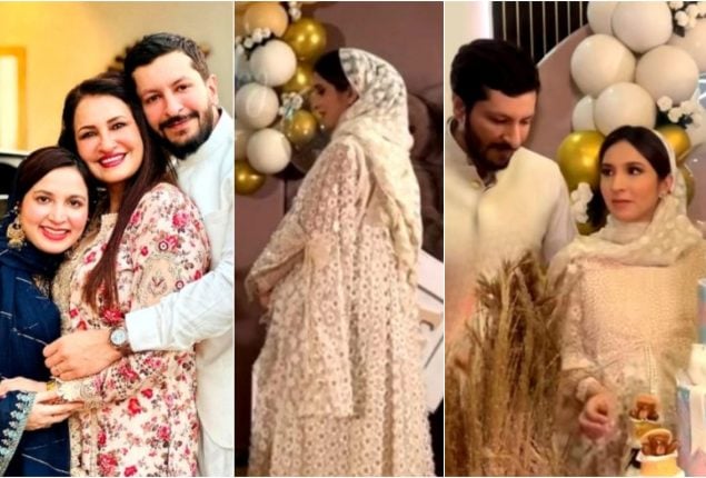 See Photos: Arsalan Faisal and Nisha Talat’s Baby Shower