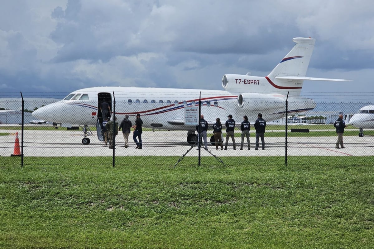 U.S authorities seized Venezuela’s Maduro’s private plane