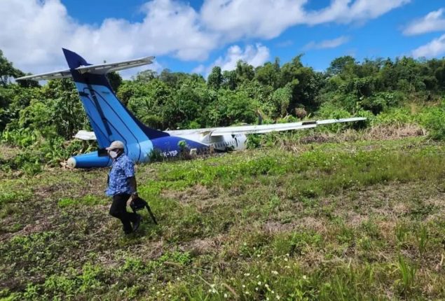Indonesia: Plane skid on runway injured many people