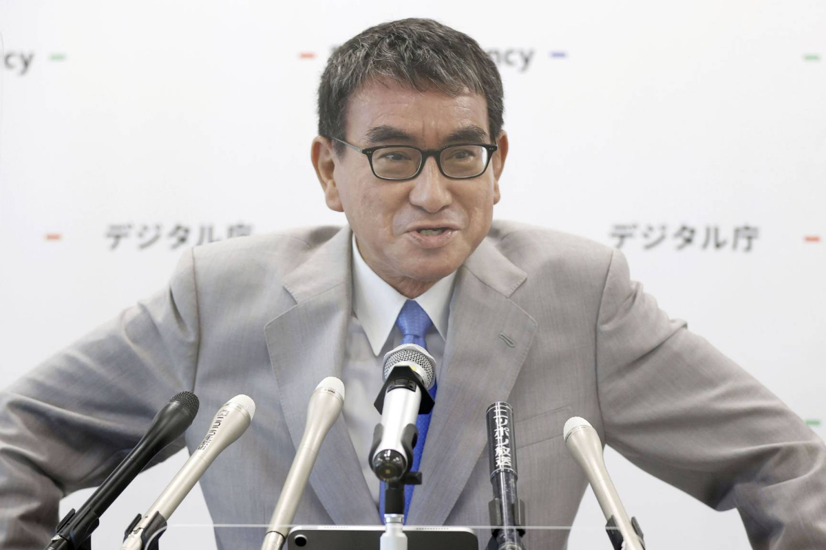 Japan’s digital minister Kono Taro suggests it's time to recognize Palestine