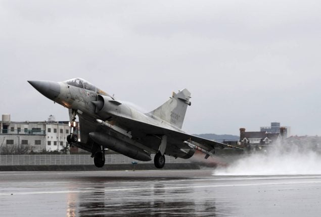 Taiwan suspends Mirage fighter Jets after crash at Sea