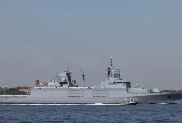 German warships Sail through sensitive Taiwan Strait