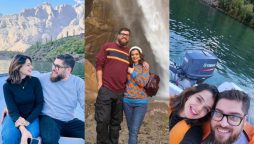 Srha Asgr exploring Skardu beauty with her husband