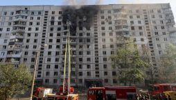Russian bomb attack on Kharkiv apartment complex Injures 41 people