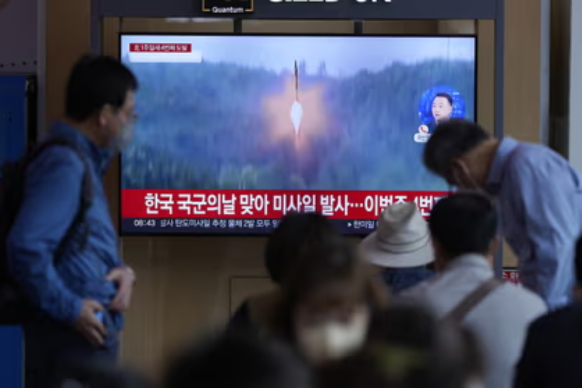 North Korea escalates tensions with second short-range missile launch