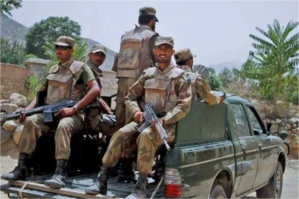 Officer and two soldiers martyred, eight terrorists killed in KP operations