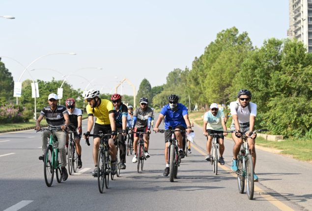 NACTA organized Cycling rally in connection with International Peace Day