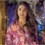 Amna Ilyas Shines in Gorgeous Red Saree Photoshoot
