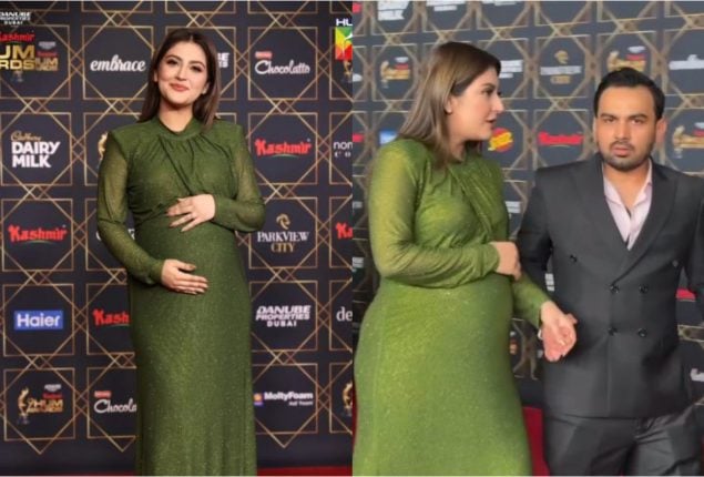 Hiba Bukhari faces backlash over her outfit choice at Hum Awards