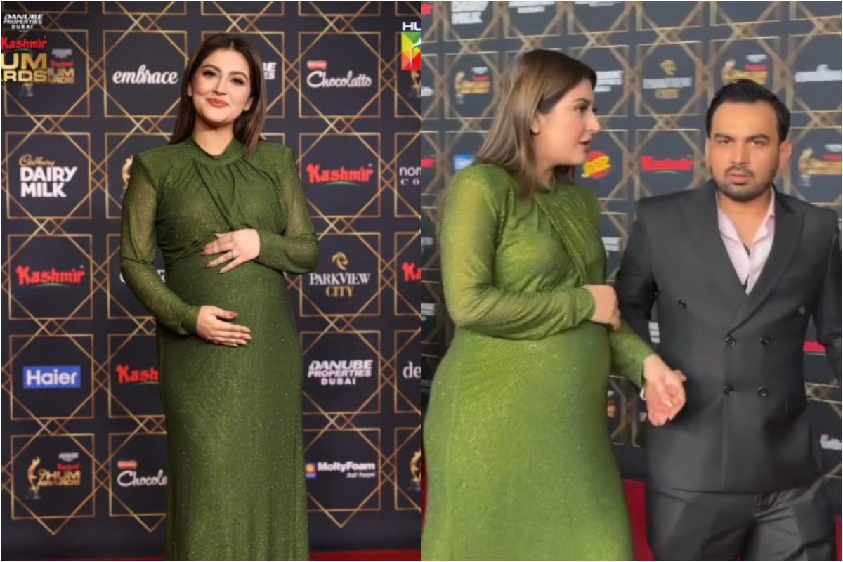 Hiba Bukhari faces backlash over her outfit choice at Hum Awards