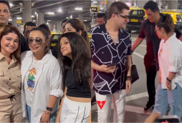 Rani Mukerji's heartwarming gesture: ensures every fan gets a photo at the airport
