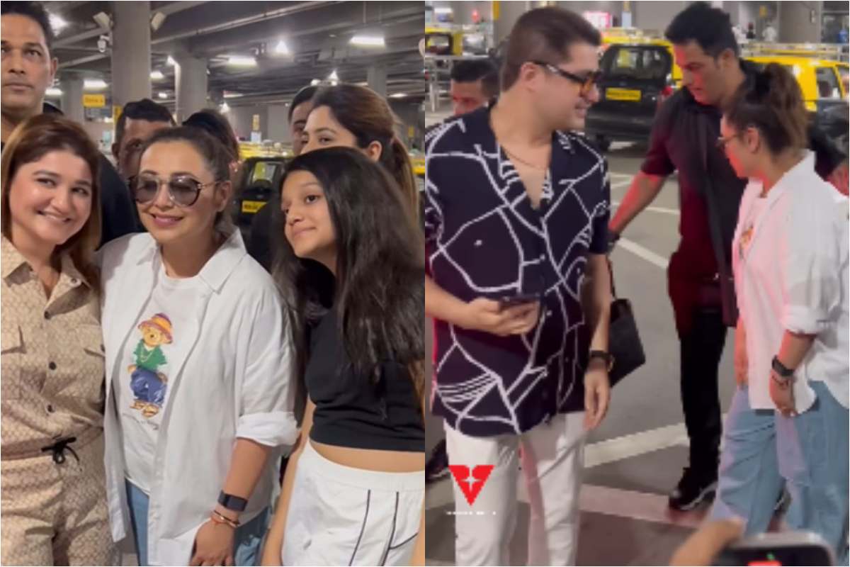 Rani Mukerji's heartwarming gesture: ensures every fan gets a photo at the airport