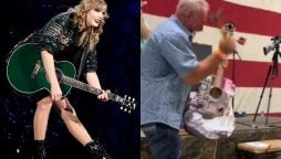 Viral Video: Man Receives Hate After Smashing Guitar Signed by Taylor Swift