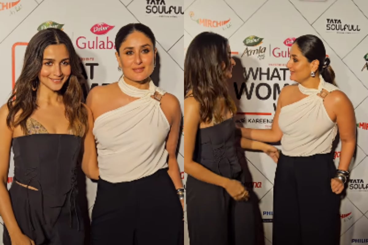 Watch: Kareena Kapoor Khan and Alia Bhatt's candid moment sparks 'Shanaya-Poo' reunion buzz