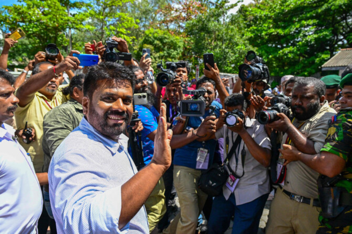 Sri Lanka set to elect Marxist leader as president