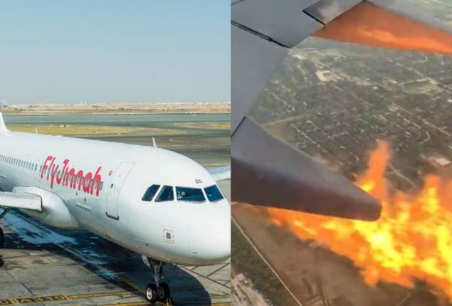Fire alert causes private plane to land emergency at Lahore airport