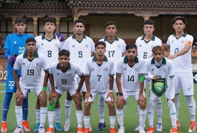 Pakistan reaches spot in SAFF U17 Championship semi-finals