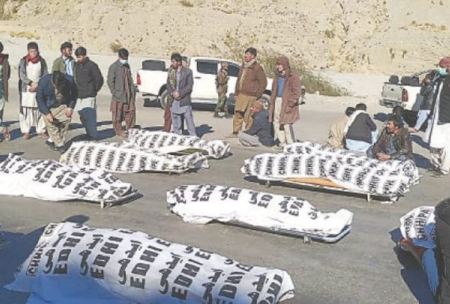 7 Punjabi labourers killed in Balochistan's Panjgur attack