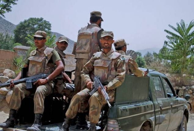 Security forces kill two terrorists in DI Khan IBO