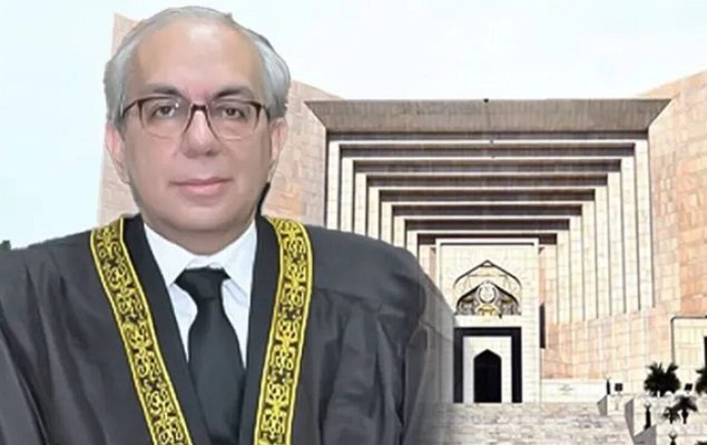 Justice Munib Akhtar withdraws from SC bench hearing review plea about Article 63-A