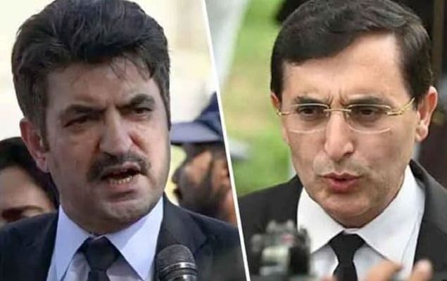 PTI leaders Barrister Gohar, Sher Marwat arrested outside Parliament House for violating rallies law
