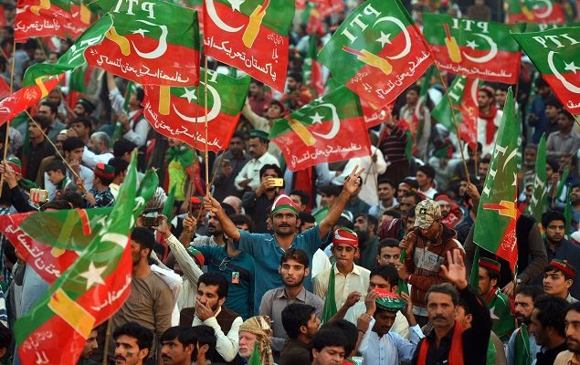 PTI public rally is in progress in Islamabad as admin heightens security measures