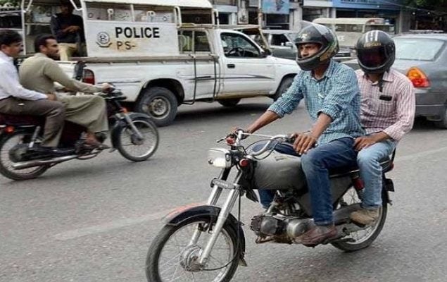 Sindh govt imposes ban on pillion riding in Karachi, other districts from Sept 13 to 17