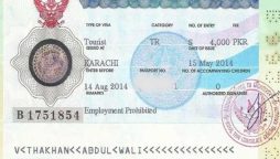 Thailand visit visa fee in Pakistan – December 2024