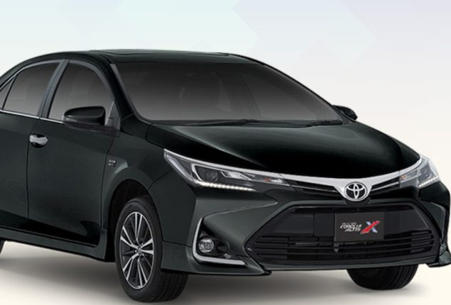 Toyota Corolla Altix 1.6 CVT Attitude Black Price & Installment plan- August 2025