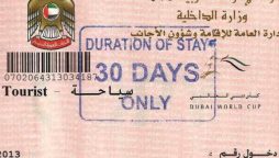 UAE 30-day visit visa fee for Pakistani nations – September 2024
