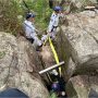 Woman stuck for 7 hours in Rock Crevice while chasing for lost mobile