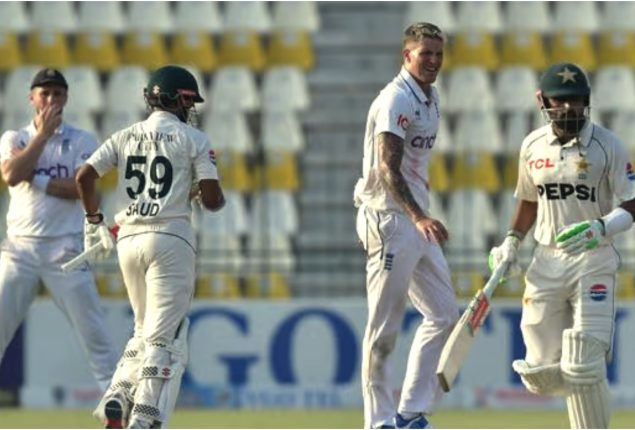 Pakistan Struggles as England Sets 823 Run Target