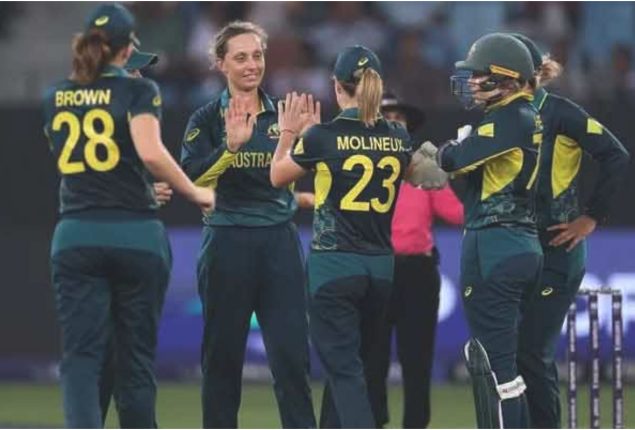 Women T20 World Cup: Australia Defeats Pakistan by 9 Wickets
