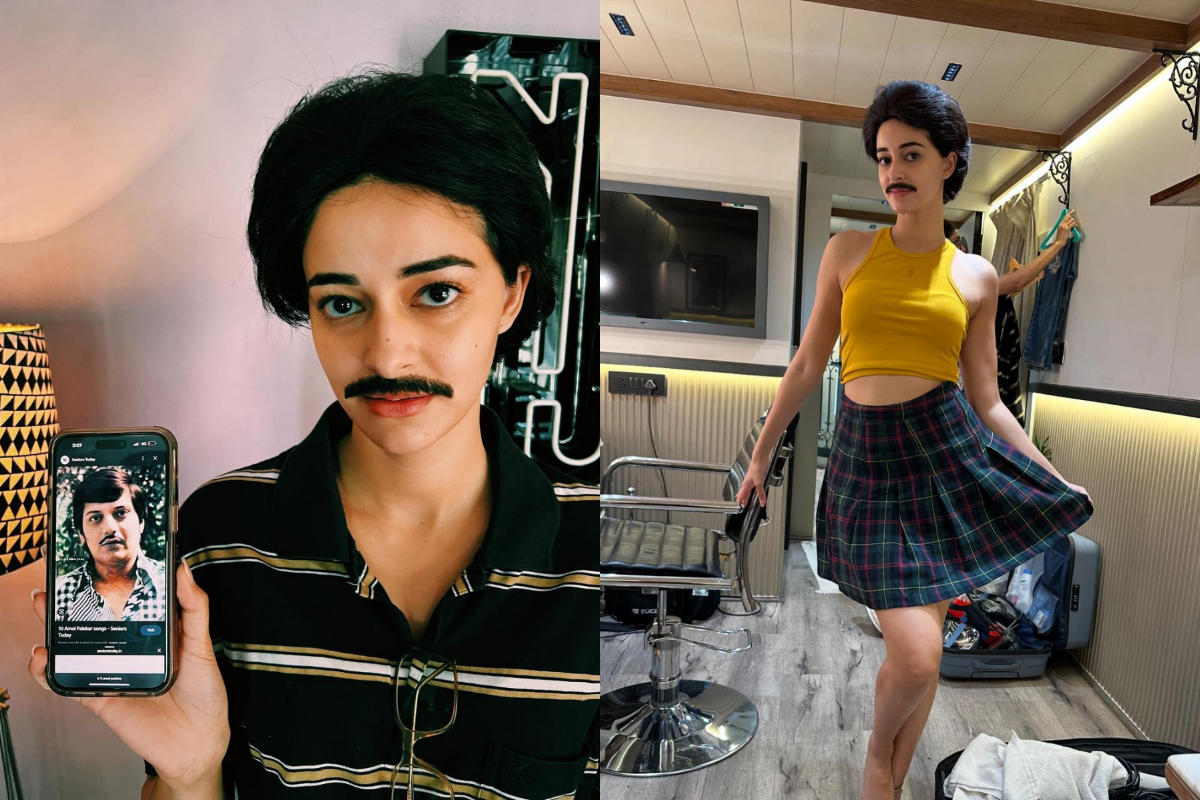 Ananya Panday's transformation into ‘Mini Chunky Panday’