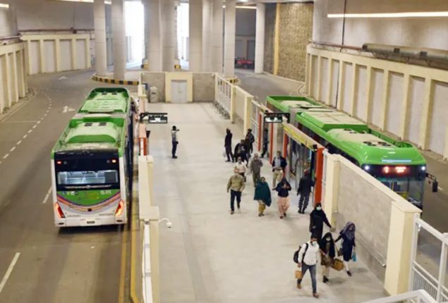 Federal Govt hands over Green Line Bus Service to Sindh soon