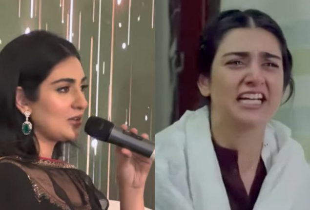 Sarah Khan shares her struggles with emotional scenes in dramas