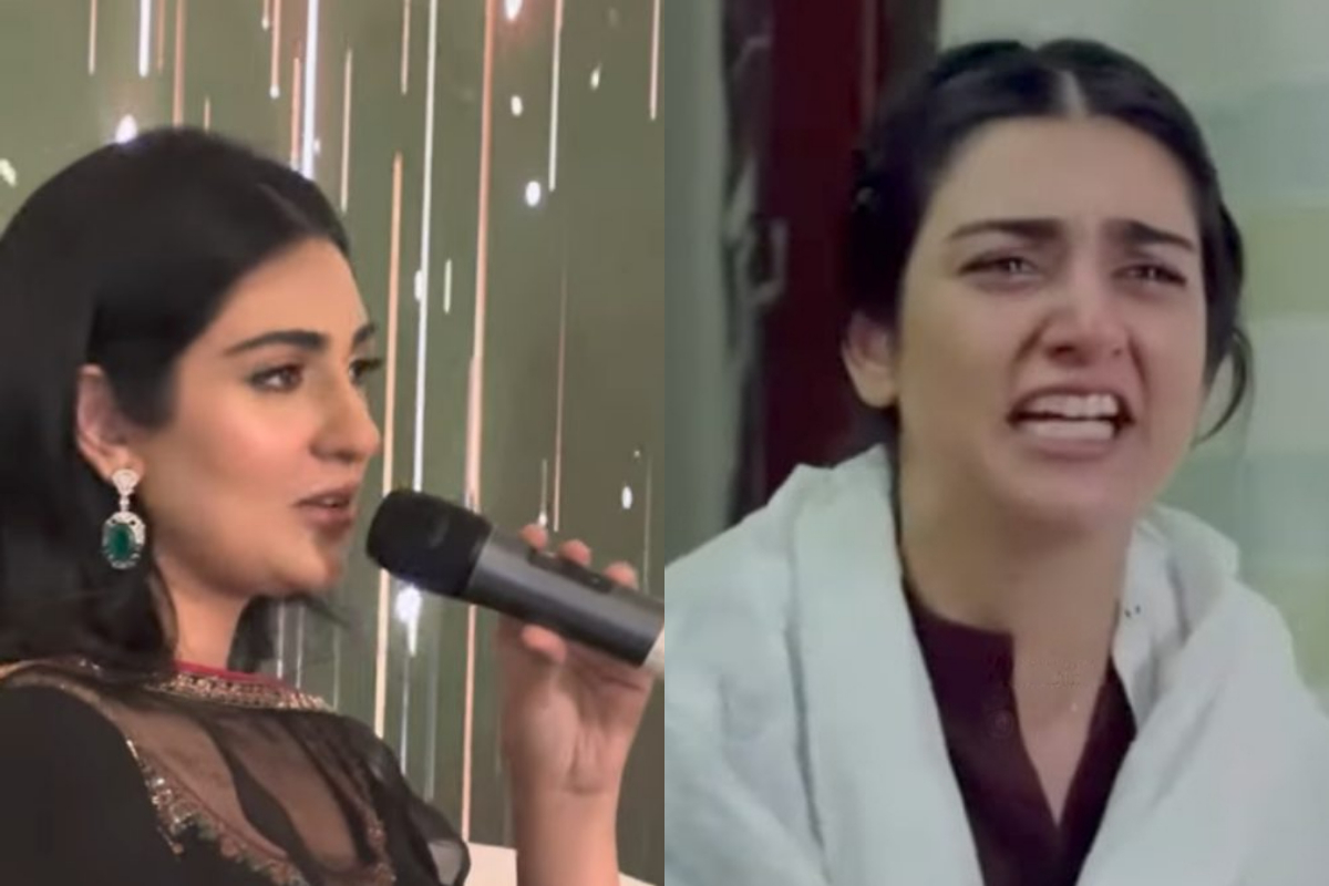 Sarah Khan shares her struggles with emotional scenes in dramas