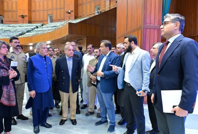 PM visits Jinnah Convention Center to reviews preparations for SCO Summit