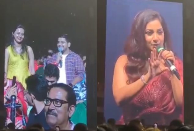 Kolkata Man Goes Viral For Proposing Girl at Shreya Ghoshal Concert: Watch