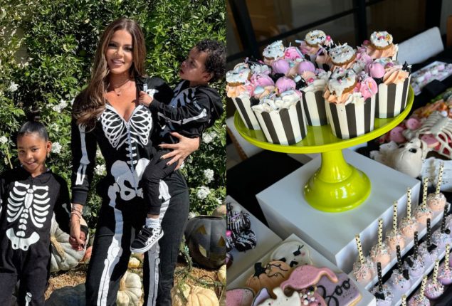 Khloe Kardashian shares highlights from the Kardashian-Jenner kids cutest 'Halloween' bash