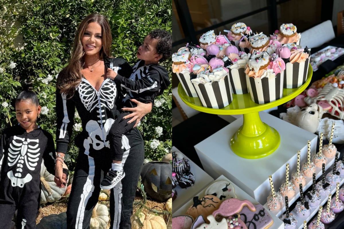 Khloe Kardashian shares highlights from the Kardashian-Jenner kids cutest 'Halloween' bash