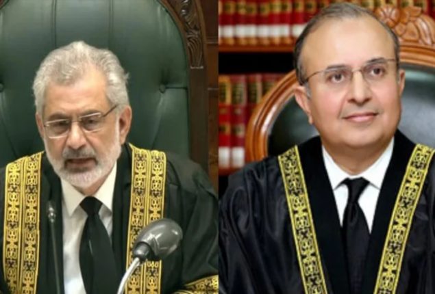 SC’s Justice Mansoor Ali Shah writes letter to CJP Isa