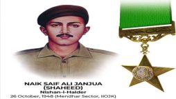 CJCSC, Services chiefs, armed forces pay tribute to Naik Saif Ali Janju Shaheed