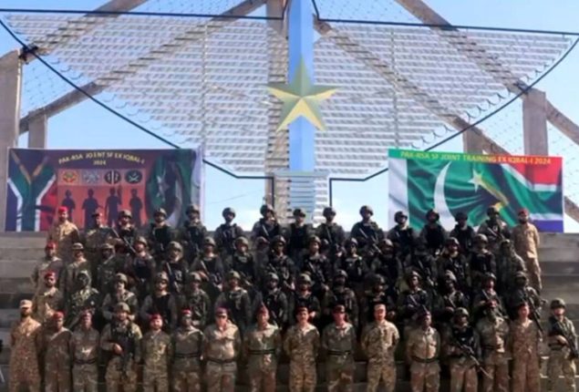 Pakistan-SA Counter Terrorism Joint Exercise Iqbal-I concludes