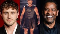 Paul Mescal shares nerves meeting Denzel Washington on “Gladiator II” set