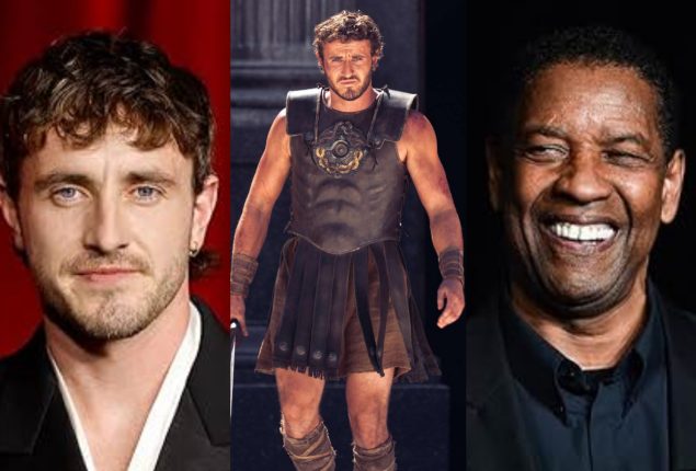 Paul Mescal shares nerves meeting Denzel Washington on “Gladiator II” set