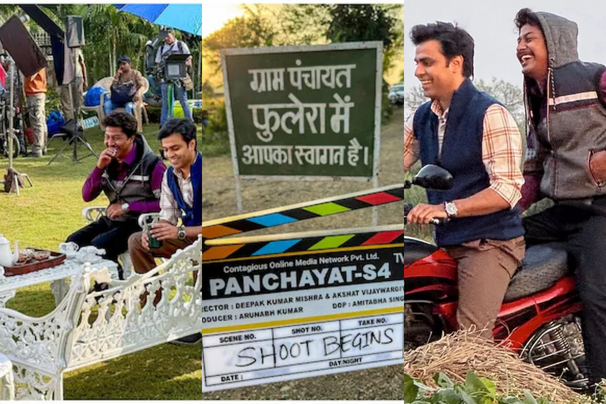 Panchayat 4 production is started: Fans show excitement over BTS images!