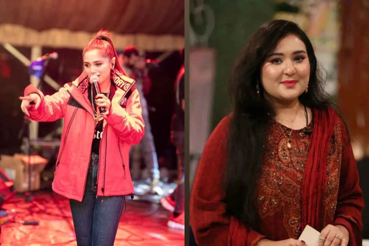Aima Baig responds to Sara Raza's auto-tune song claim with a singing video
