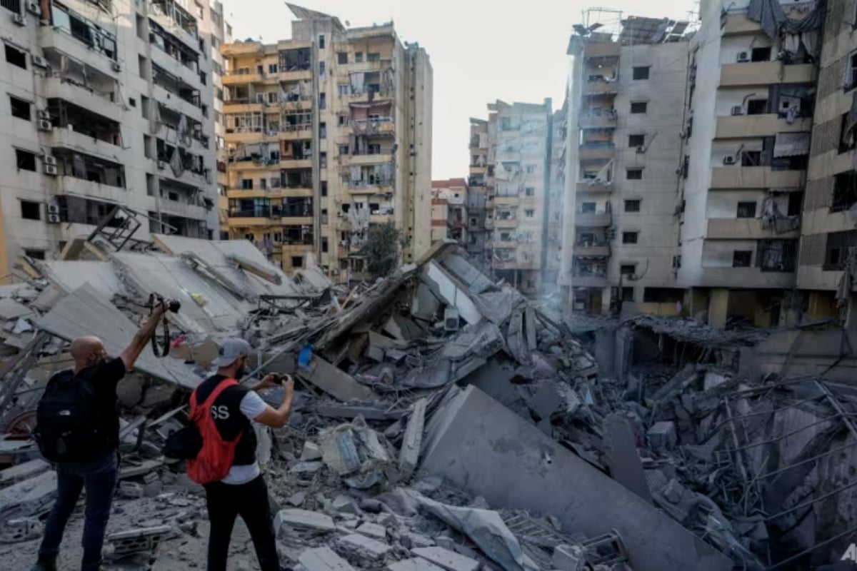 Lebanon reports 11 killed, 63 hurt in Israeli attack on Beirut