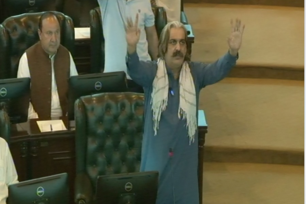 CM Gandapur reappears in KP assembly after recent 'disappearance'